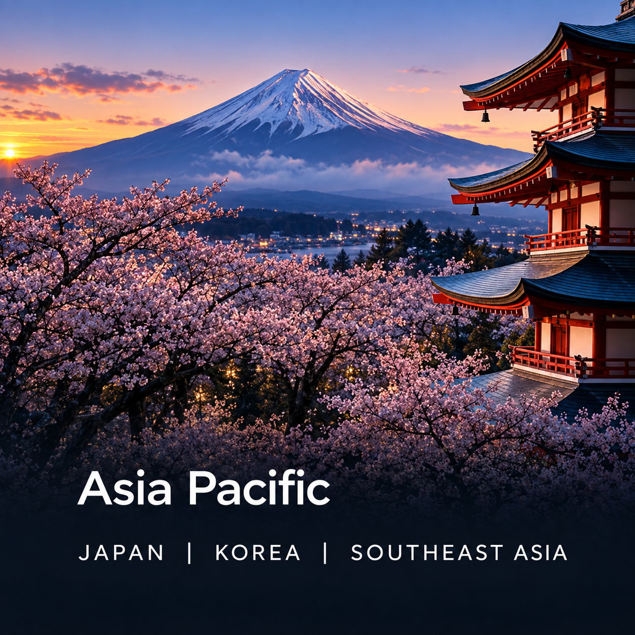 Asia Pacific skyline