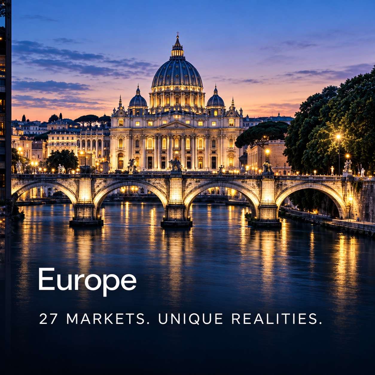 European city skyline