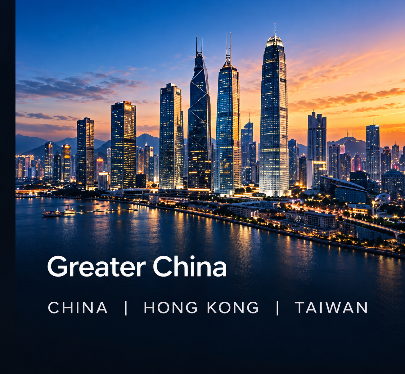 Greater China skyline
